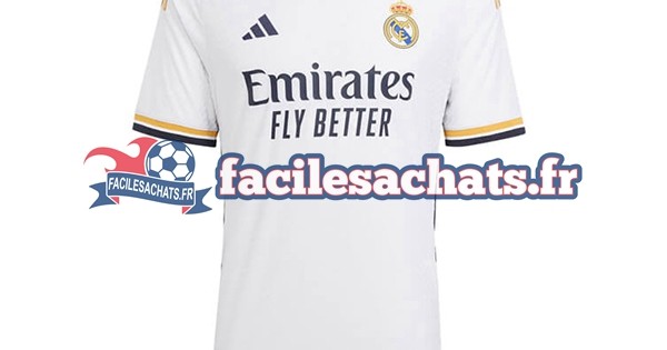 Maillot Real Madrid 2023-2024 Domicile Homme MC